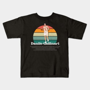 Danilo Gallinari Vintage V1 Kids T-Shirt